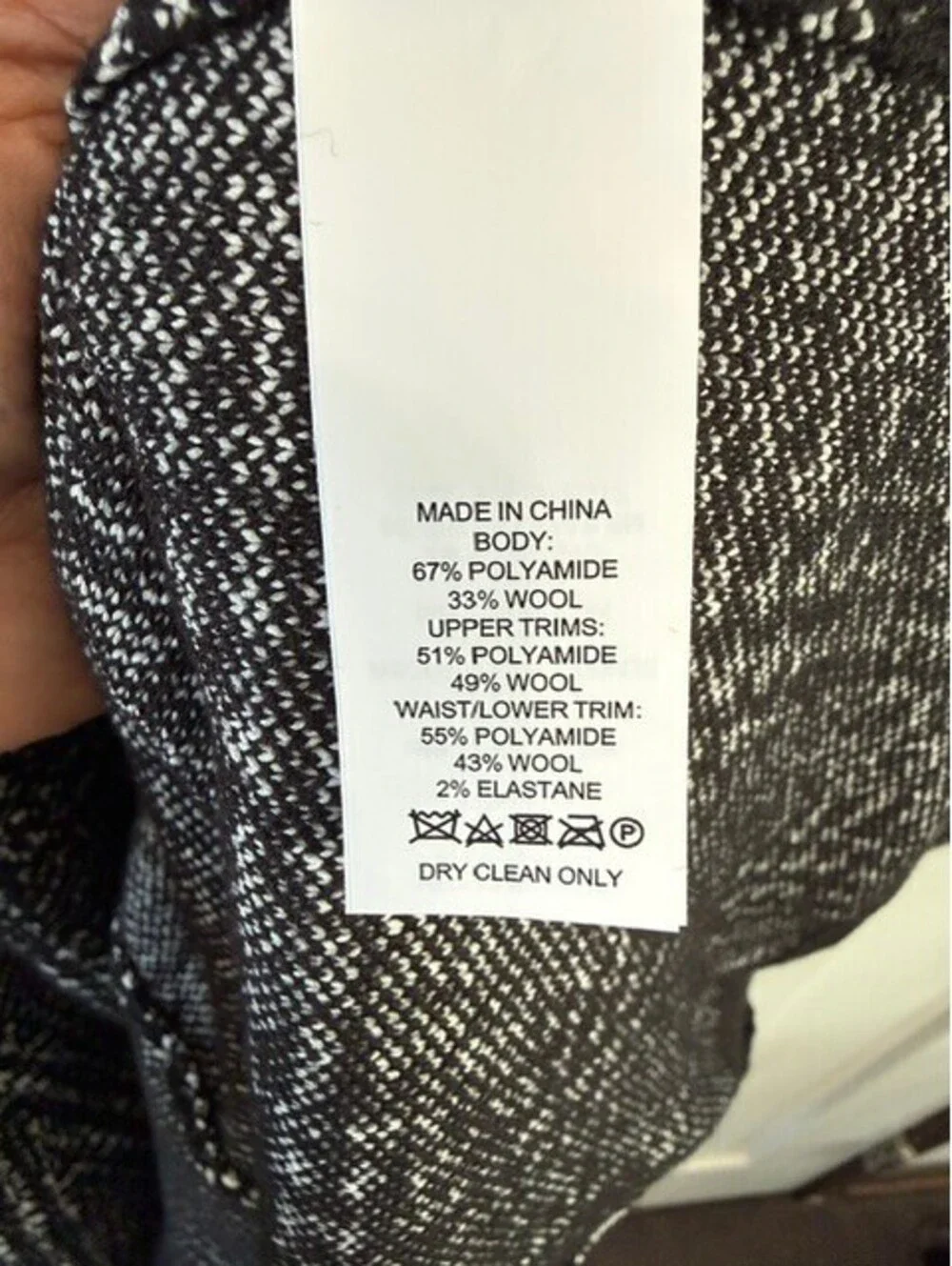 NWOT Kate Spade out West mod plaid knit wool blend soft dress size Small